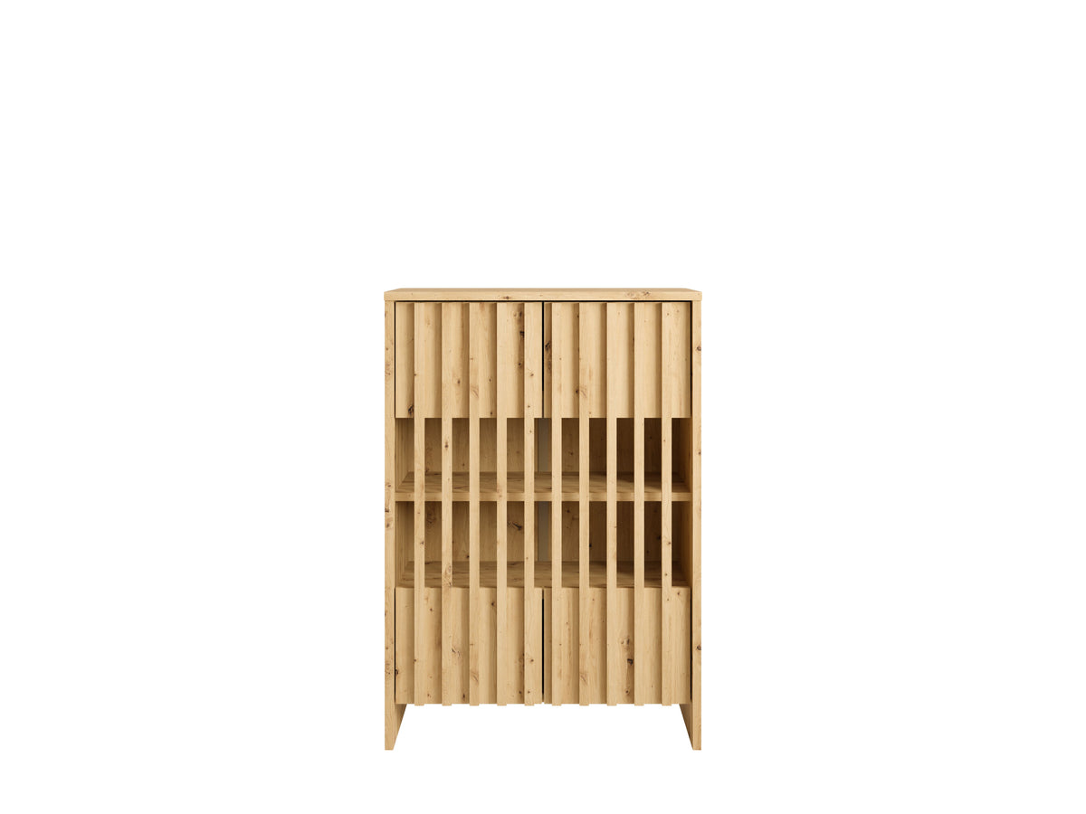 Wąska komoda VERSO 60 cm w dekorze dębu artisan, ujęcie 2