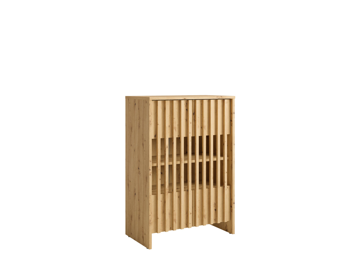 Wąska komoda VERSO 60 cm w dekorze dębu artisan, ujęcie 4